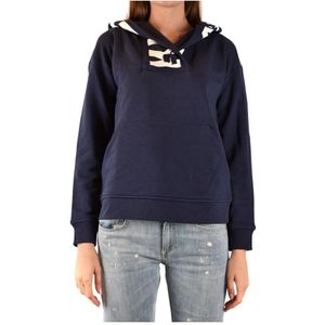 Karl Lagerfeld, Dames, Sweatshirts & Hoodies, Blauw, Maat: S