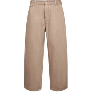 Studio Nicholson, Heren, Jeans, Beige, Maat: M Katoen,