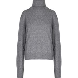 Daniele Fiesoli, Dames, Truien, Grijs, Maat: XS Wol,
