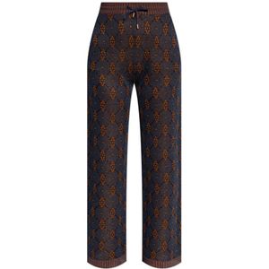 Etro, Dames, Broeken, Blauw, Maat: S