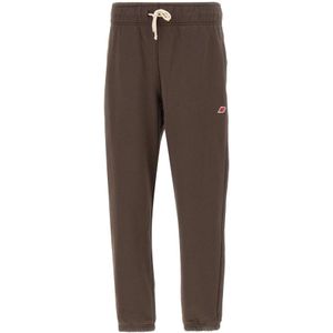 New Balance, Heren, Broeken, Bruin, Maat: L Katoen,