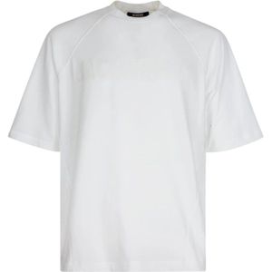 Jacquemus, Heren, Tops, Wit, Maat: S Katoen,