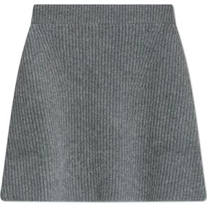 Jil Sander, Dames, Rokken, Grijs, Maat: S Wol,