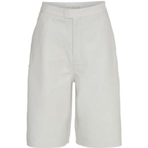 Remain Birger Christensen, Dames, Korte broeken, Wit, Maat: L Leer,