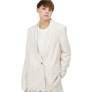 Silvian Heach, Dames, Jassen, Beige, Maat: 2XS Poliester,