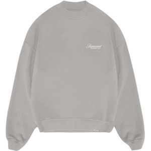 Represent, Heren, Sweatshirts & Hoodies, Grijs, Maat: M Katoen,