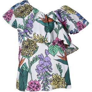 Douuod Woman, Dames, Blouses & Shirts, Veelkleurig, Maat: S Katoen,