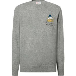 MC2 Saint Barth, Heren, Truien, Grijs, Maat: M