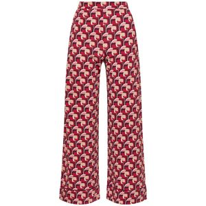 Maliparmi, Dames, Broeken, Rood, Maat: M Jersey,