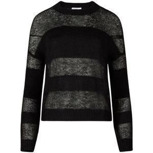 Patrizia Pepe, Dames, Truien, Zwart, Maat: M Wol,