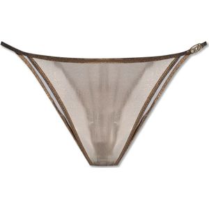 Diesel, Dames, Ondergoed, Bruin, Maat: L Polyamide,