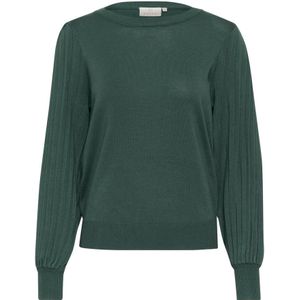 KAFFE - Lone - Gebreide Damestrui - Tijdloze Kleur - Lange Mouwen