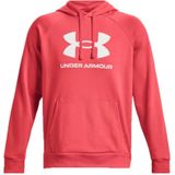 Under Armour - Hoodie - Rood - Sportieve Sweatshirt voor Herfst/Winter