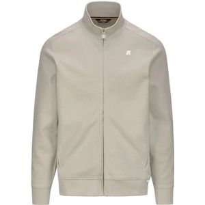 K-Way, Heren, Sweatshirts & Hoodies, Beige, Maat: XL Katoen,
