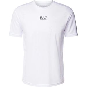 Emporio Armani Ea7, Heren, Tops, Wit, Maat: 2XL