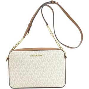 Michael Kors Pre-owned, Dames, Pre-owned, Beige, Maat: ONE Size