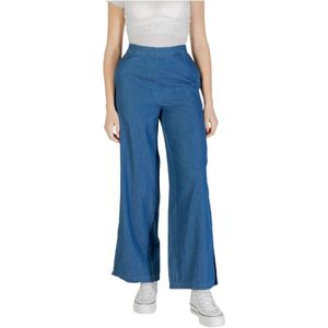 Onlnova - Regular Fit Broeken - Zwart - Geweven Stof - Elastische Tailleband