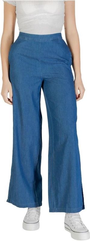 Onlnova - Regular Fit Broeken - Zwart - Geweven Stof - Elastische Tailleband