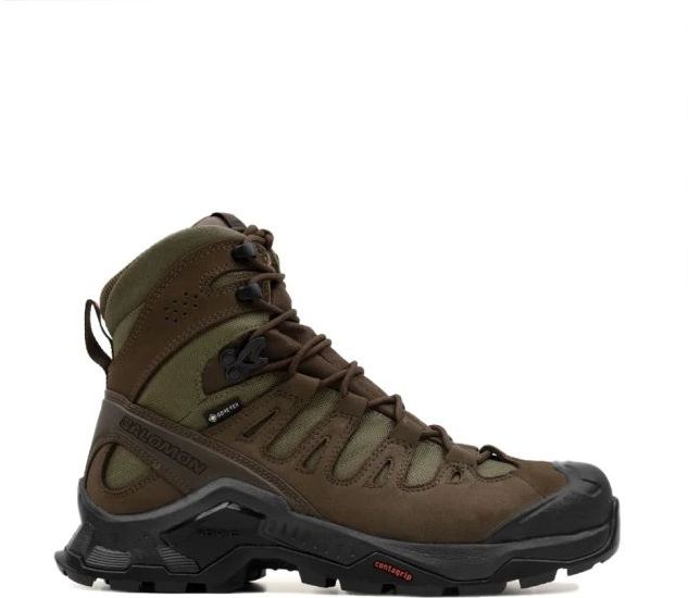 Salomon - Trekkinglaarzen - Groen - Synthetisch - Waterafstotend - Hoge Enkelsteun