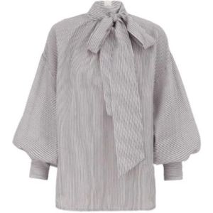 Zimmermann, Dames, Blouses & Shirts, Grijs, Maat: XS Katoen,