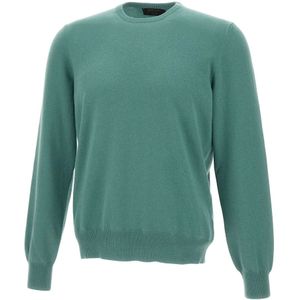 Gran Sasso, Heren, Truien, Groen, Maat: M Kasjmier,