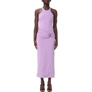 Patrizia Pepe, Dames, Jurken, Paars, Maat: M Jersey,