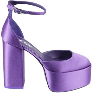 Paris Texas, Dames, Schoenen, Paars, Maat: 37 1/2 EU Leer,