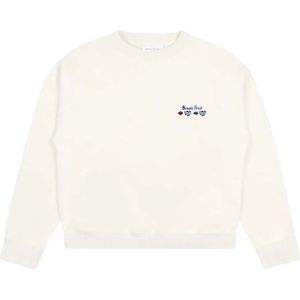 Bram's Fruit, Heren, Sweatshirts & Hoodies, Wit, Maat: S Katoen,