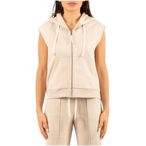 Weekend, Dames, Sweatshirts & Hoodies, Beige, Maat: S