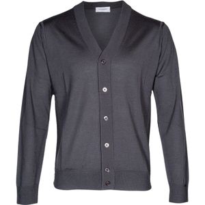 Paolo Pecora, Heren, Truien, Zwart, Maat: M Wol,