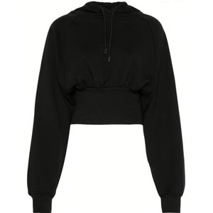 Adidas by Stella McCartney, Dames, Sweatshirts & Hoodies, Zwart, Maat: 2XS Katoen,