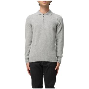 Drumohr, Heren, Truien, Grijs, Maat: XL