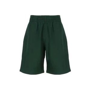 Burberry Katoenen Shorts , Green , Heren , Maat: M