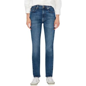 7 For All Mankind, Dames, Jeans, Blauw, Maat: W25 Katoen,