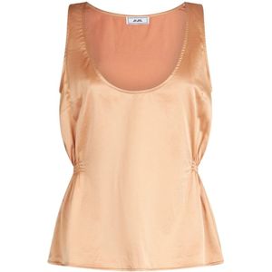 Jijil, Dames, Tops, Bruin, Maat: XS Zijde,