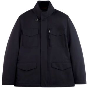 Fay, Dames, Jassen, Blauw, Maat: L Nylon,