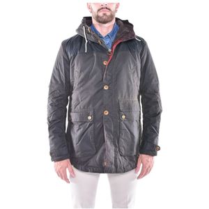 Barbour - Game Parka Wax - Heren Jassen - Groen - Waterdicht - Polyester
