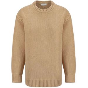 Chloé, Dames, Truien, Beige, Maat: M Kasjmier,