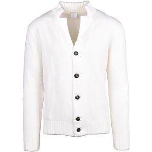 Eleventy, Heren, Truien, Wit, Maat: L Wol,