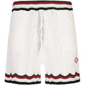Casablanca, Heren, Korte broeken, Wit, Maat: S Katoen,