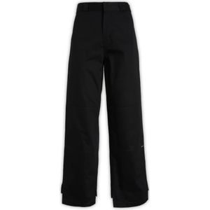 Palm Angels, Heren, Broeken, Zwart, Maat: M Katoen,