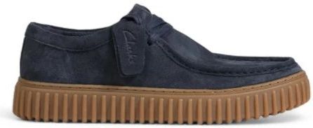 Clarks, Heren, Schoenen, Blauw, Maat: 40 EU Suède,