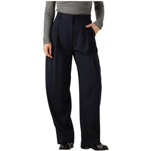 Edited, Dames, Broeken, Blauw, Maat: XS