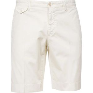 Incotex, Heren, Korte broeken, Wit, Maat: S Katoen,