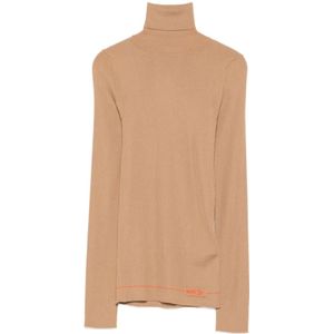 Moncler, Dames, Truien, Bruin, Maat: L