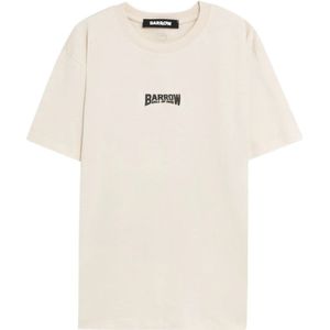 Barrow, unisex, Tops, Beige, Maat: L Jersey,