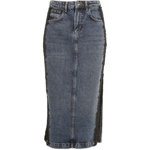 Liu Jo, Dames, Rokken, Blauw, Maat: W26 Denim,
