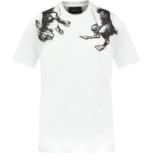 Simone Rocha, Dames, Tops, Wit, Maat: XS Katoen,