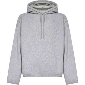 MM6 Maison Margiela, Heren, Sweatshirts & Hoodies, Grijs, Maat: M Katoen,
