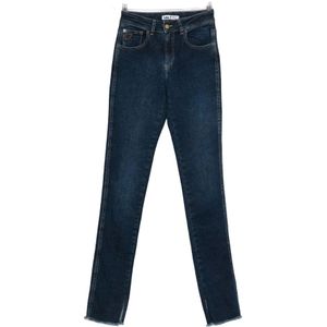 Lois, Dames, Jeans, Blauw, Maat: W29 Katoen,